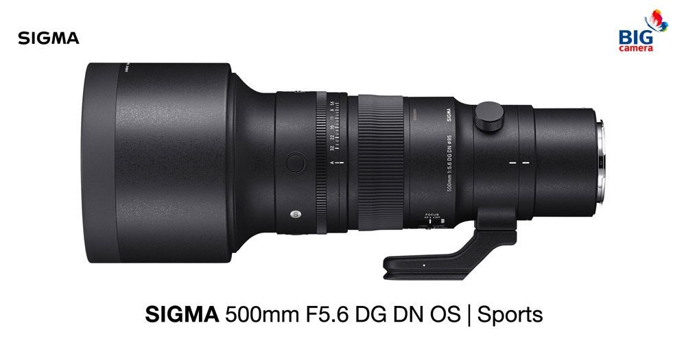 SIGMA 500mm F5.6 DG DN OS Sportsที่สุดเทคโนโลยี Prime Lens Ultra-Tele Photo เปิดตัวสินค้าใหม่ พร้อม Pre-Order 