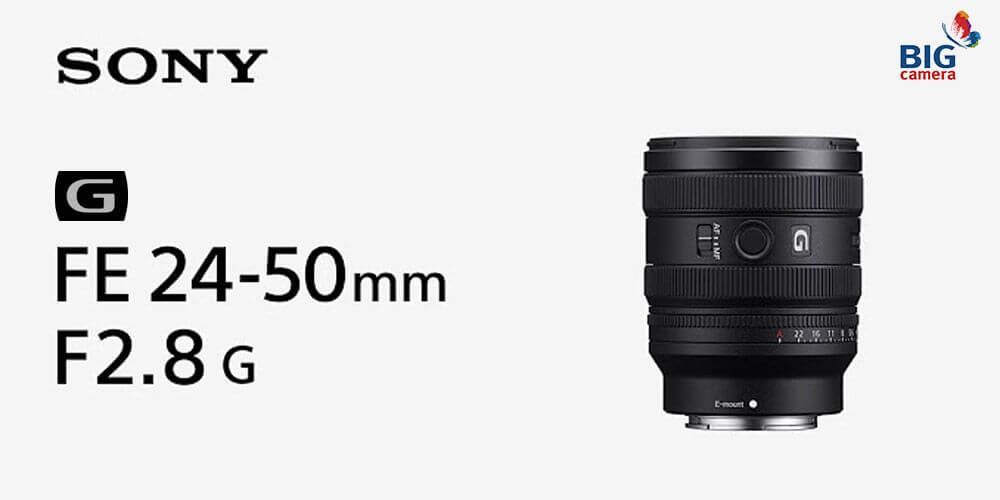 มาแล้ว Sony FE 24-50mm f2.8 G นอร์มอลซูมระดับไวแสง  เล็ก! เบา! กะทัดรัด! พร้อมลุยทั้งงานภาพนิ่งและวิดีโอ