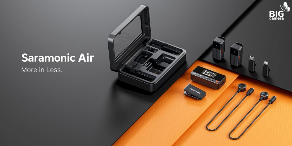 Saramonic Air: More in Less.
