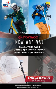 [PRE-ORDER] iFootage Gazelle Travel Series เปิดตัวสินค้าใหม่ ขาตั้งกล้องที่ดีที่สุดสำหรับนักเดินทาง