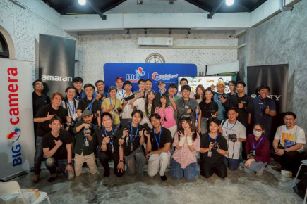 ภาพบรรยากาศความสนุกจากกิจกรรม "10 ฟังก์ชันสำหรับมือใหม่ใช้กล้องโซนี่ให้สนุก"
