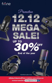 Fifine ที่เหล่า Content Creator, นักพากษ์เสียง และนักแคสต์เกม ต่างเลือกใช้ ลดสูงสุด 30%
