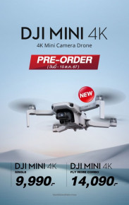 [PRE-ORDER] DJI Mini 4K เปิดตัว Drone เล็ก 4K ลำใหม่ จองวันนี้ - 15 ต.ค. 67 ที่ร้าน BIG CAMERA
