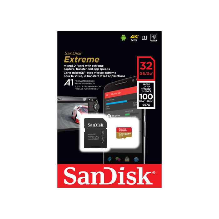 Sandisk extreme microsd 32gb shop