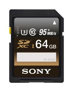 Sony 64GB UHS-I SDXC Memory Card (Class 10U3) [SF-64UZ] - ประกันศูนย์