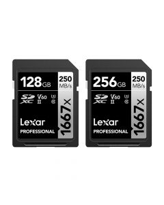 Lexar Professional 1667x SDXC UHS-II Card SILVER Series