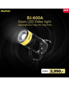 NiceFoto BJ-600A Zoom LED Video light