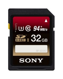 Sony 32GB High Speed UHS-I SDHC U3 Memory Card (Class 10) [SF-32UX2]
