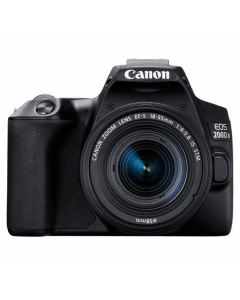 Canon EOS 200D Mark II Kit 18-55mmf4-5.6 IS STM - Black