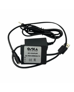 OSKA DUMMY BATTERY For Fujifilm, Panasonic, OM-SYSTEM