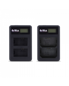 OSKA NP USB Dual Charger For SONY