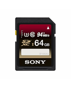 Sony 64GB High Speed UHS-I SDXC U3 Memory Card (Class 10) [SF-64UX2]
