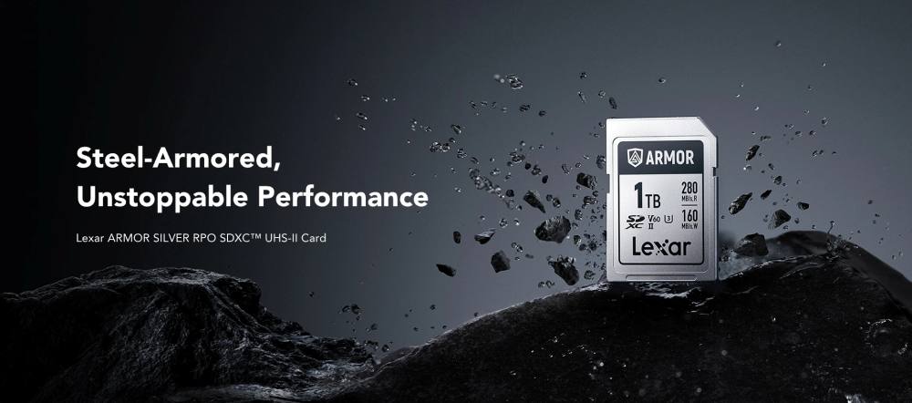 LEXAR ARMOR SILVER PRO SDXC UHS-II U3 V60 6K R280/W160
